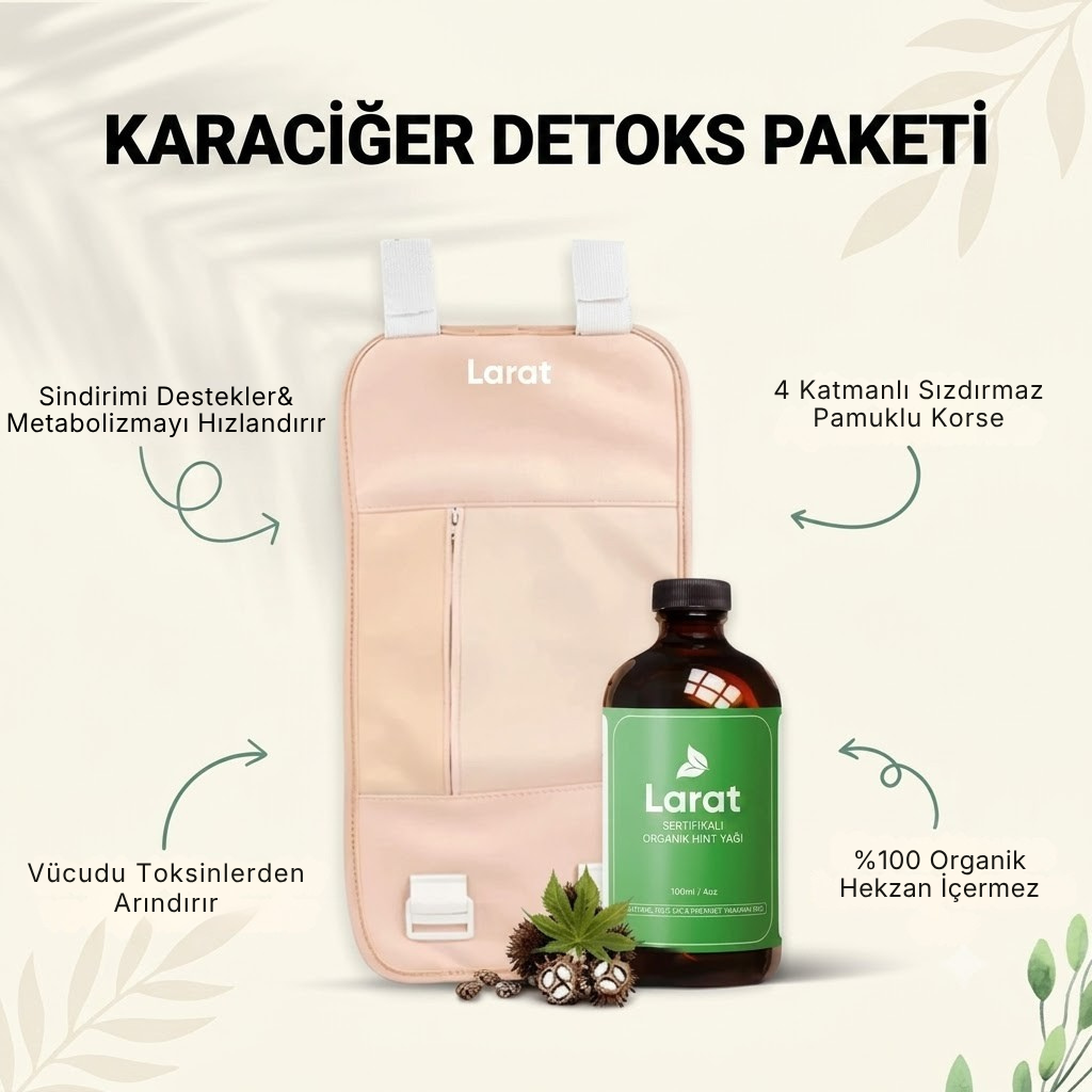 Karaciğer İyilik Paketi (Korse ve Hint Yağı)